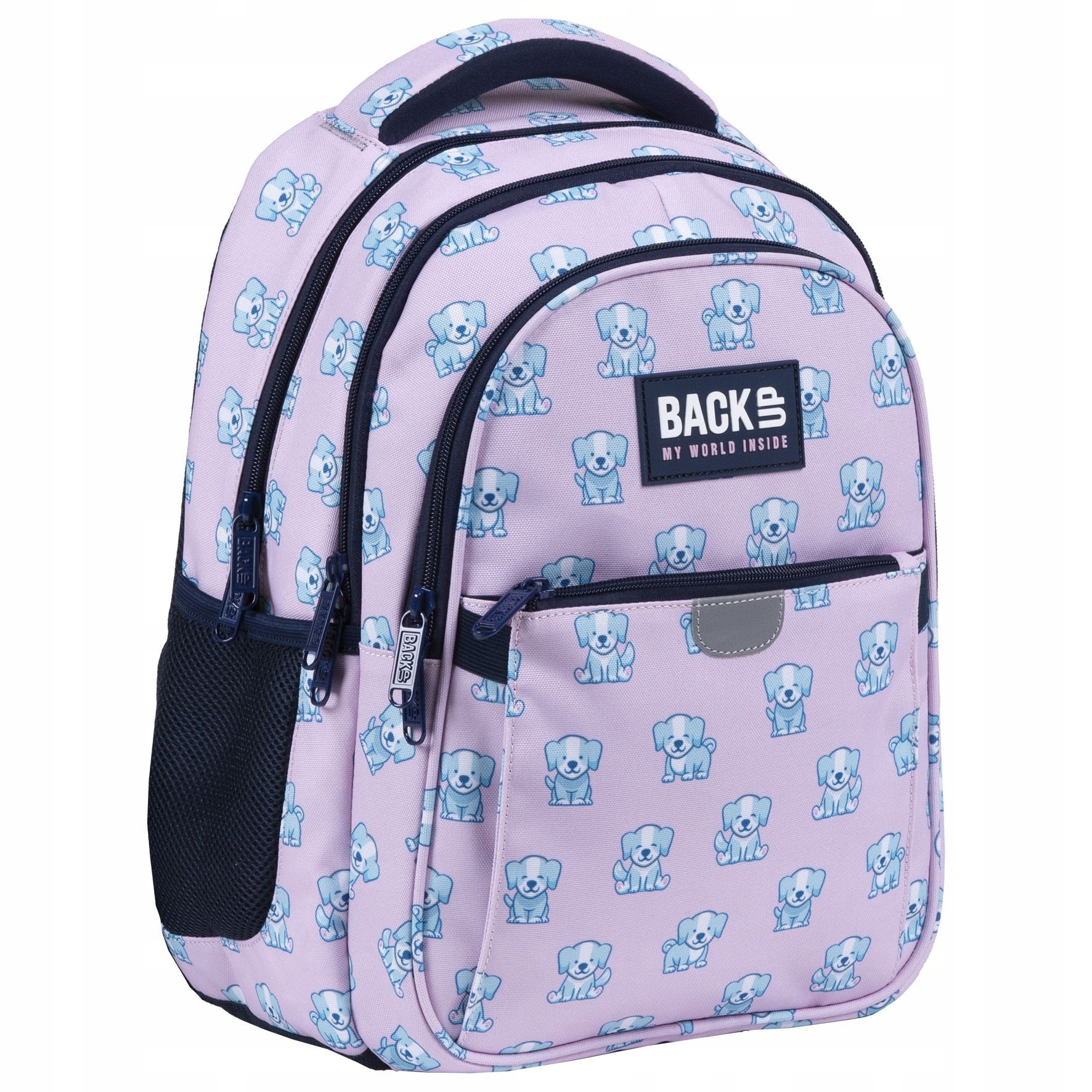 Školský batoh BackUP s pastelovým dizajnom pre dievčatá